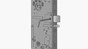 Замки Abloy EL580 установка, замена замков входной и металлической двери