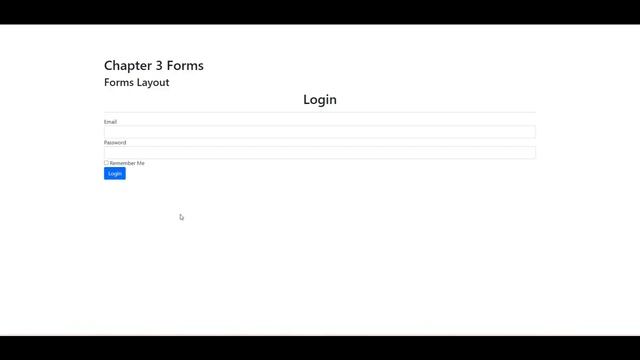 Bootstrap 5 Course - Chapter 3 - Forms Control - Forms layout - Login Form - in UrduHindi смотреть онлайн
