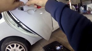 Hyundai i20 How to replace outside car door handle