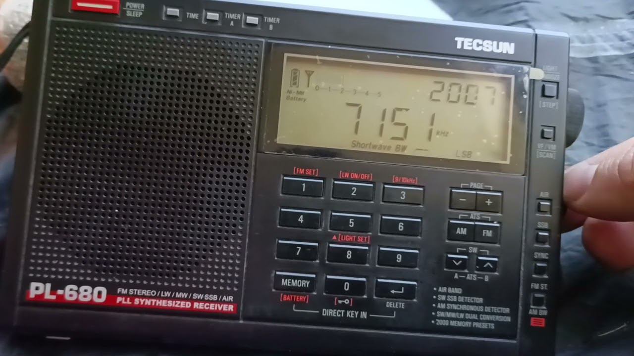 tecsun pl-680 радиолюбители короткие волны 40м