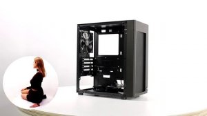 Интересное видео в Nix Москва про Aerocool Hexform-G-BK-V1 Черный без БП с окном в НИКС
