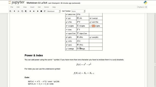 2. Markdown & LaTeX - Jupyter Tutorial (IPython 3)