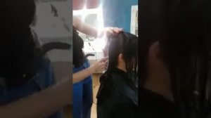 Из длинных волос в короткие