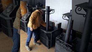 Модельный ряд печей серии "АНГАРА". ПЕЧИ банные С ВЫНОСНОЙ ТОПКОЙ. Отличные печи из трубы ф530мм.