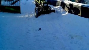 Лопата-отвал на мотоблок Зубр