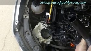 VW Sharan 7N 2.0tdi service - fuel filter change (without computer, VCDS, VAG-COM)