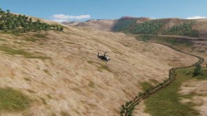 (DCS WORLD -V-) видеоролик, ознакомительный полёт в зону КА-52 (ВЕГА-1 "Голанские высоты")