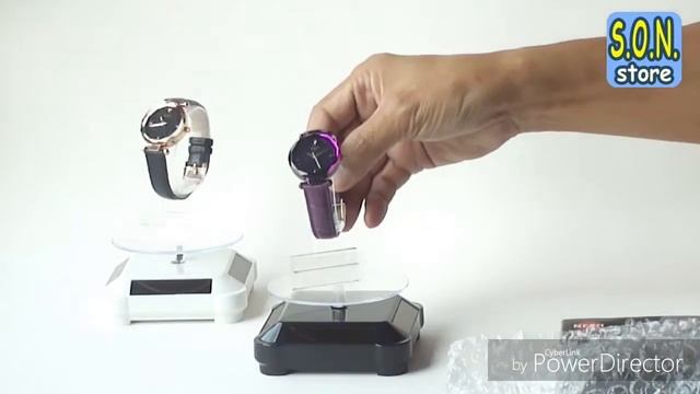 Вращающаяся подставка на солнечных батареях (белая) смотреть онлайн