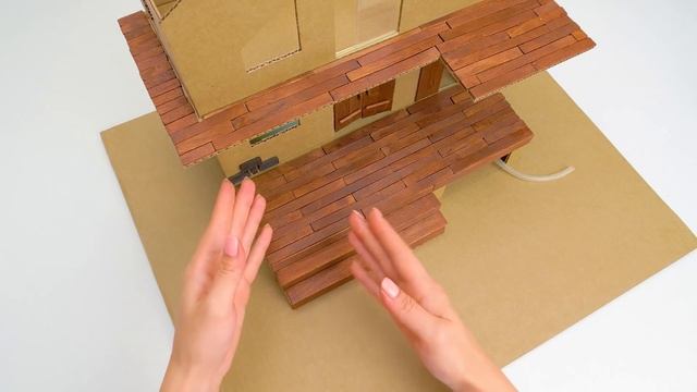 Смастерите настоящее шале с джакузи из картона смотреть онлайн