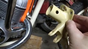 Установка дуг безопасности Иж Юпитер 2