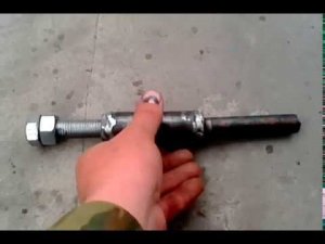 изготовление регулировочного винта на навеску