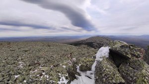 Хребет Зигальга. Гора Большой шелом 25 сентября 2021 г.