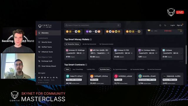 Dashboard | Skynet for Community Masterclass | CertiK смотреть онлайн