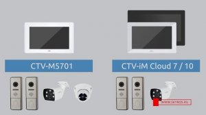 Какой Wi-Fi домофон CTV лучше? Обзор CTV-M5701, CTV-iM Cloud 7 и CTV-iM Cloud 10