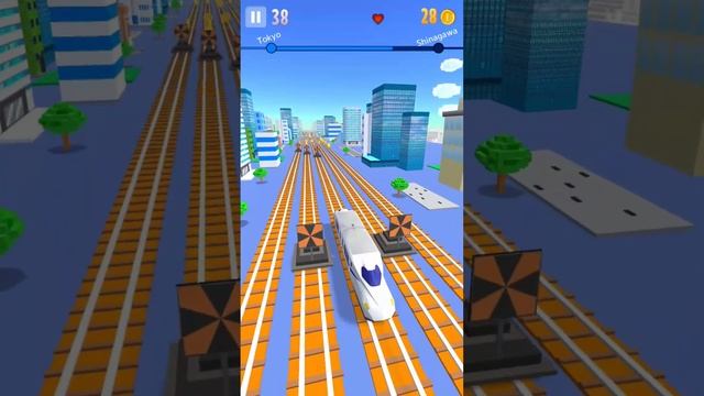 Super Train Run -Shinkansen- Tokyo to Shinagawa Part 2 смотреть онлайн