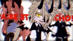 ?Клип?//?Её парень ревновал?//?Хару×Тайлер×Каспер?//Gacha nox