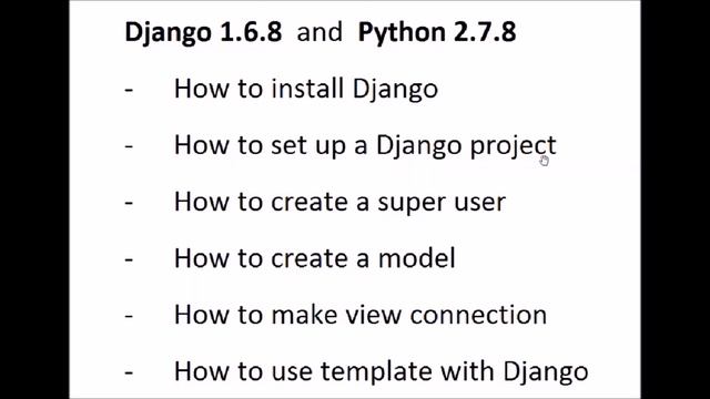 Django Tutorial: Part 1 | Django | Python смотреть онлайн