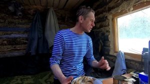 У меня получилось! Озеро мне открылось. Встретил редкого зверя. Прекрасная рыбалка на избе.