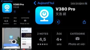 best V380 Dual Lens 4G Camera ip wireless installation mobile application