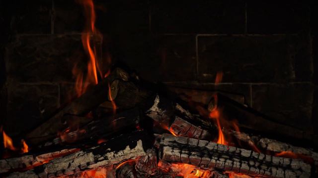 4K Cozy Fireplace 12 HOURS. Fireplace with Crackling Fire Sound. Crackling Fireplace 4K Ultra H