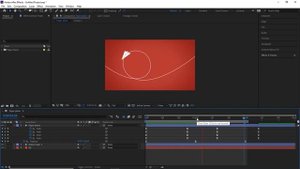 How To Animate a Paper Airplane Flying - After Effects Tutorial