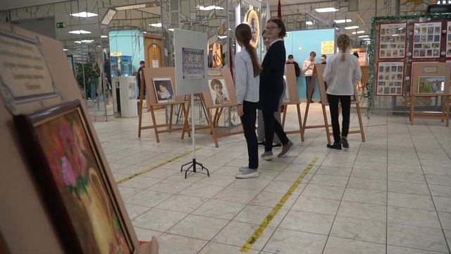 Персональная выставка картин Василисы из 5 класса смотреть онлайн