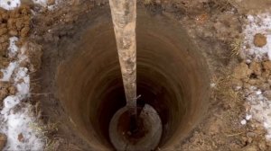 Пробурили колодец 12 колец за 100 минут ???Бурение колодца машиной в Московской Области!!!!