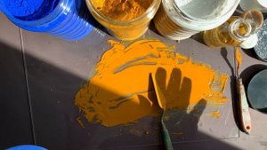 Как самому сделать масляные краски