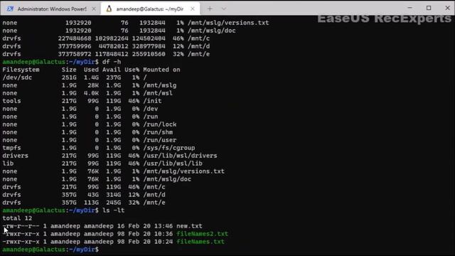 Linux Commands | Commands: pwd, cd, alias, cat, df, chmod, diff, chown, echo and exit