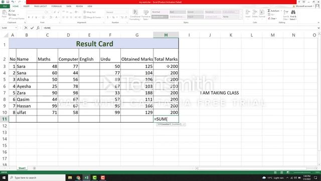 Excel For Beginners ,Cell, Range,