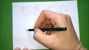 Как нарисовать милый КАВАЙНЫЕ ГЛАЗКИ? Лёгкие рисунки для детей и начинающих