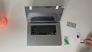 Аксессуары для MacBook Pro 16. Как правильно наклеить пленку.