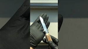 Складной охотничий нож с экстракторами СТИЗ Москва ранний (custom n1)