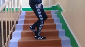 Shuffle на лестнице