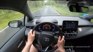 POV 2021 Toyota Corolla E210 1.2T 116 HP Manual Touring Sports