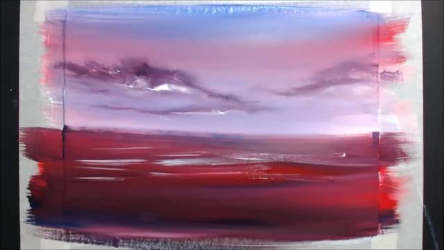 Как нарисовать пальмы гуашью [Картина за 3 минуты!] смотреть онлайн