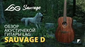 Обзор акустической гитары LAG SAUVAGE D