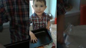 Тефтели запечённые в духовке под фольгой . Быстро и вкусно! Справился Даже #Ребенок #4года!