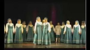 хор Русская песня. Зачем солнце рано пало