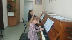 Открытый урок. Фортепиано.
