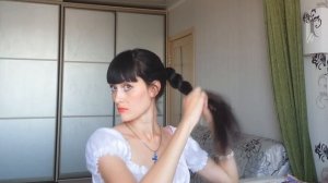 Жгут в хвосте - БЫСТРАЯ прическа / Идея прически