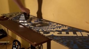 как парафинить сноуборд