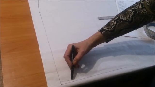 Делаем выкройку на юбку смотреть онлайн