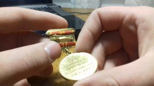 Медаль 100 лет со дня рождения В.И . Ленина
