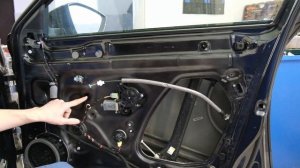 How to remove front Door Glass Skoda Superb 3 (2015-2023)