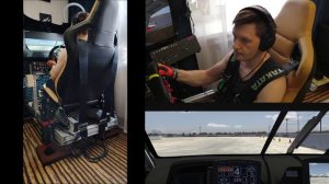 Бюджетные G-Forces для автосимуляторов (демо самодельной подвижной платформы)