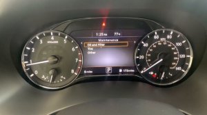 2022 QX80 Maintenance Reminder Reset Procedure
