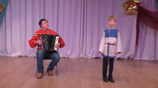 Летал, летал воробей - русская народная игровая песня. Ковтун Николай, 2 класс, 8 лет. смотреть онлайн