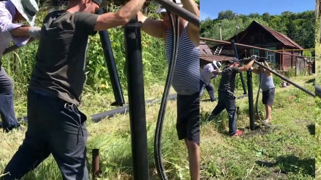 Монтаж свайно-винтового фундамента г.Пенза смотреть онлайн
