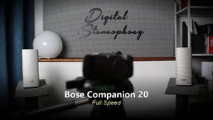 Edifier E25HD Luna Eclipse HD vs Bose Companion 20  ||  Sound Demo w/ Bass Test